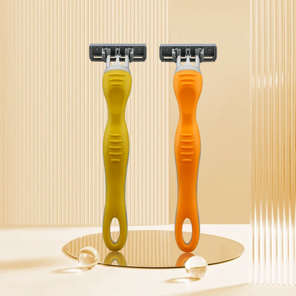 Three Blade Razer D332L Triple Blade Disposable Razor - Professional OEM/ODM Razor ...