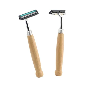 D920L Bamboo handle razor