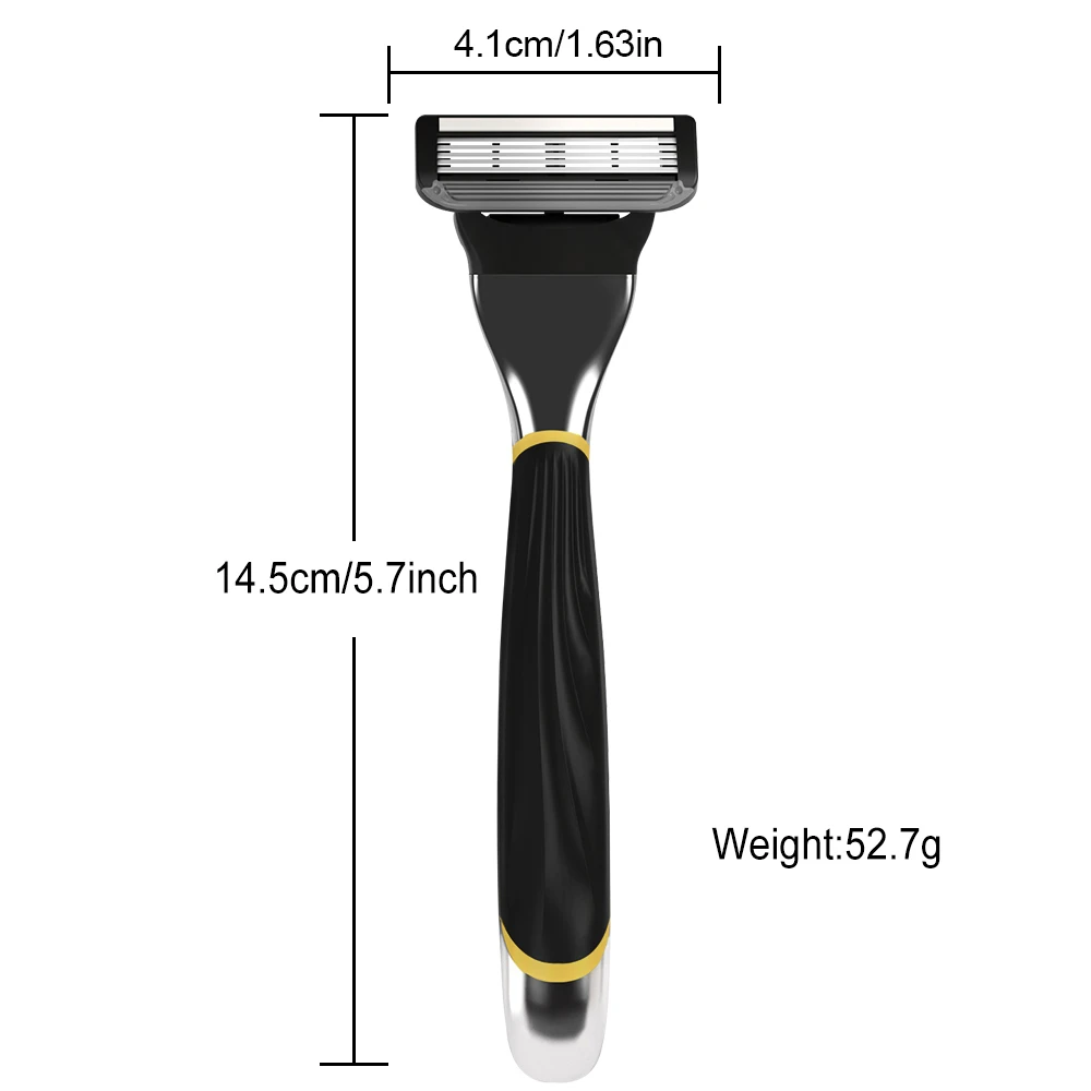 D951L Five Blade Metal Cartridge Razor - Professional OEM/ODM Razor ...