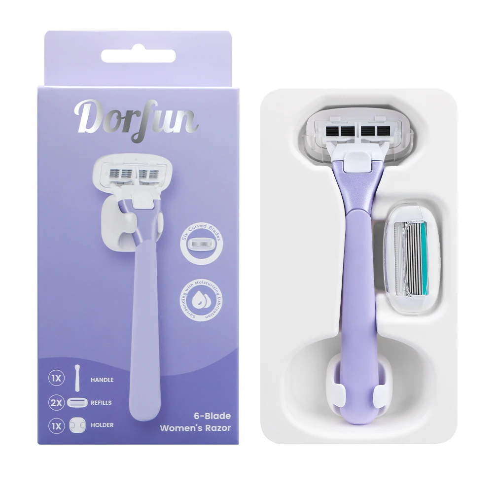 S8968 Razor D968W Six blade system razor - Professional OEM/ODM Razor Manufacturer ...