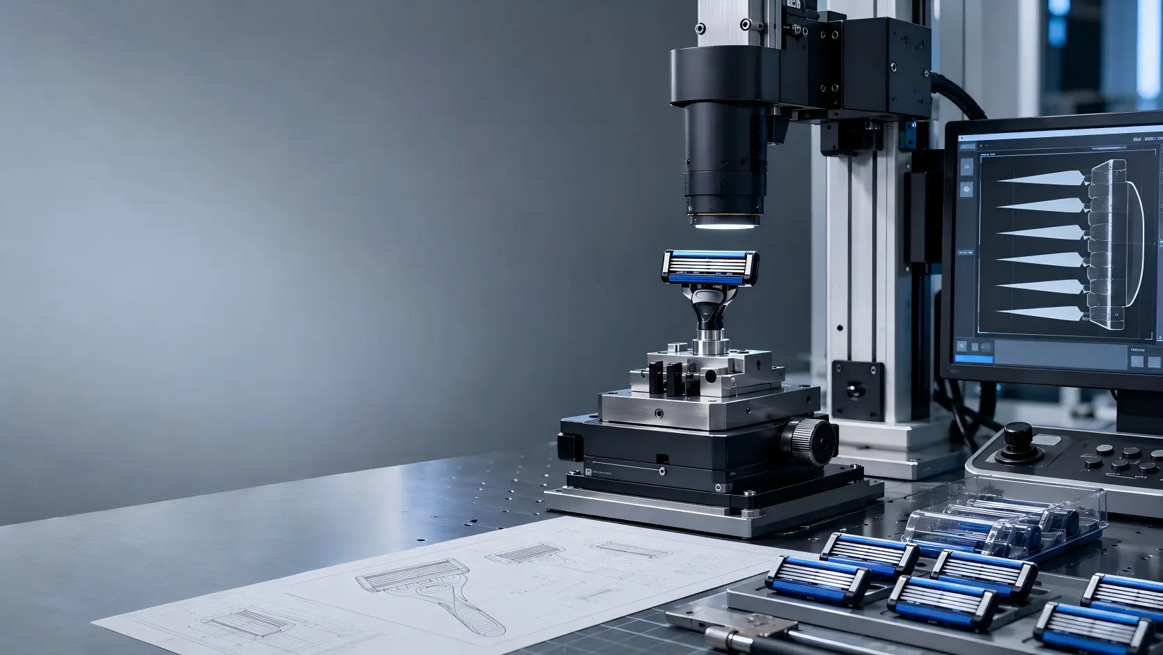multi-blade-cartridge-exposure-span-measurement