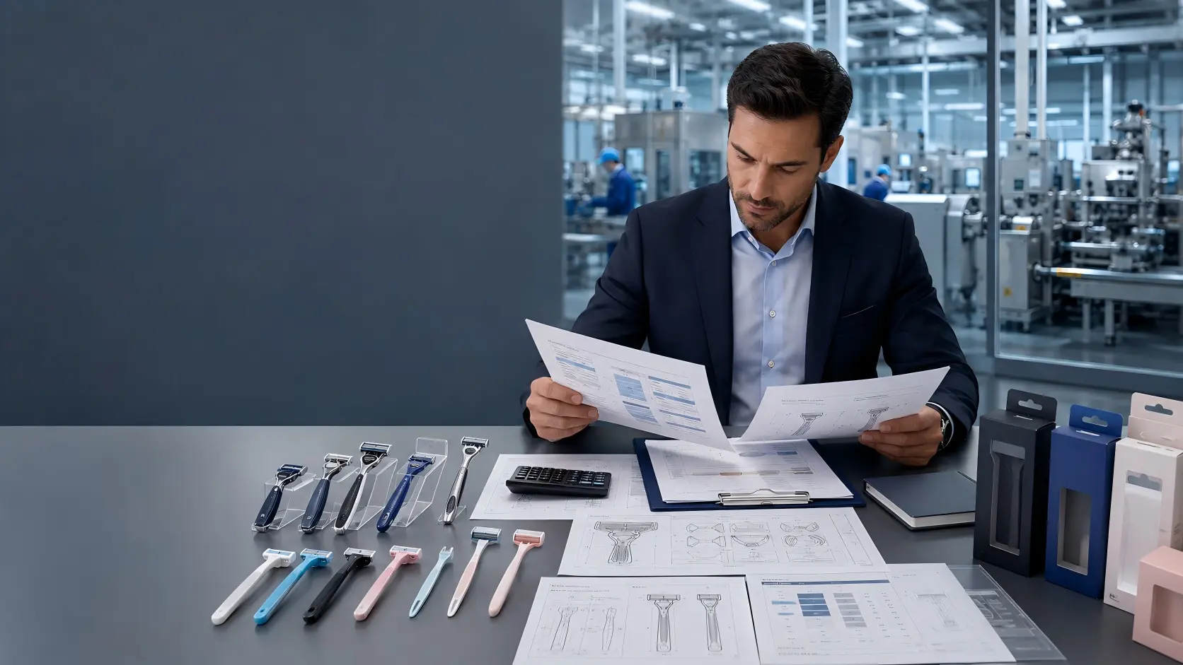 Razor RFQ template for comparing OEM quotations